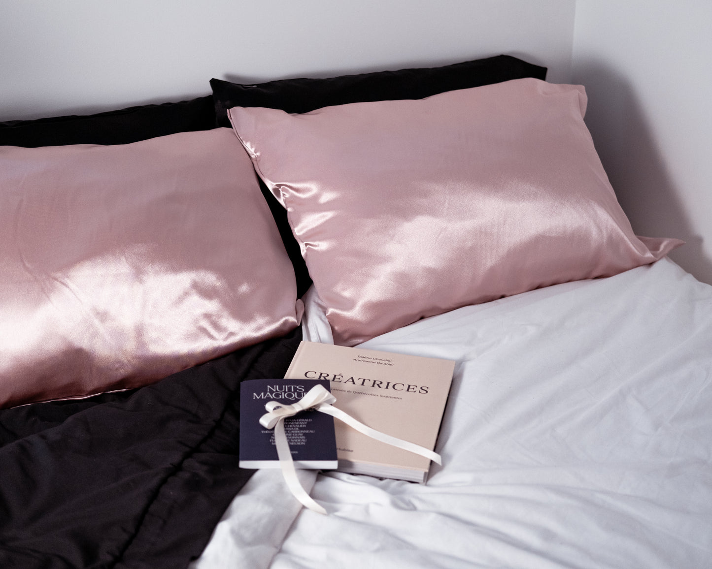 Satin pillowcase
